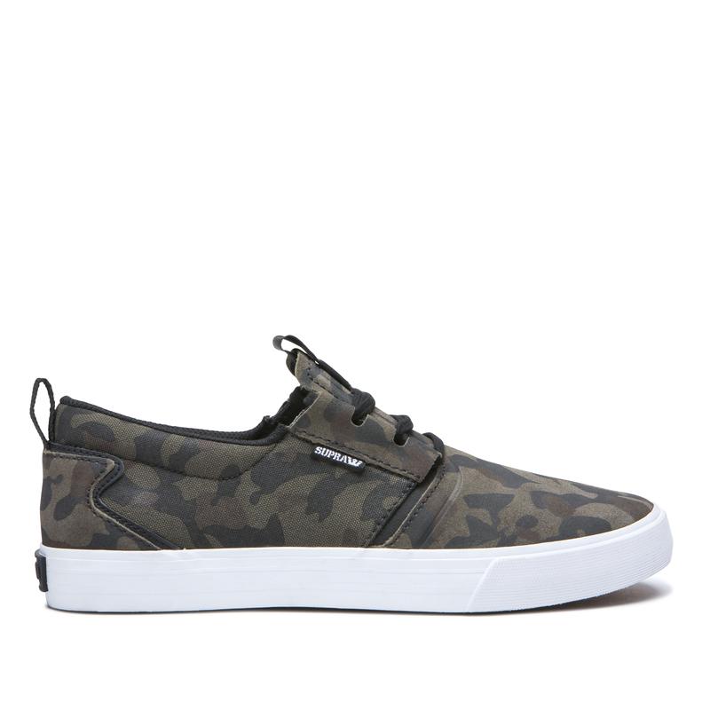 Zapatillas Bajas Supra Argentina Hombre - FLOW Camuflaje (DJTWL-9657)